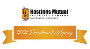 Best Insurance Agency - Hastings Mutual 2021 Exceptional Agency